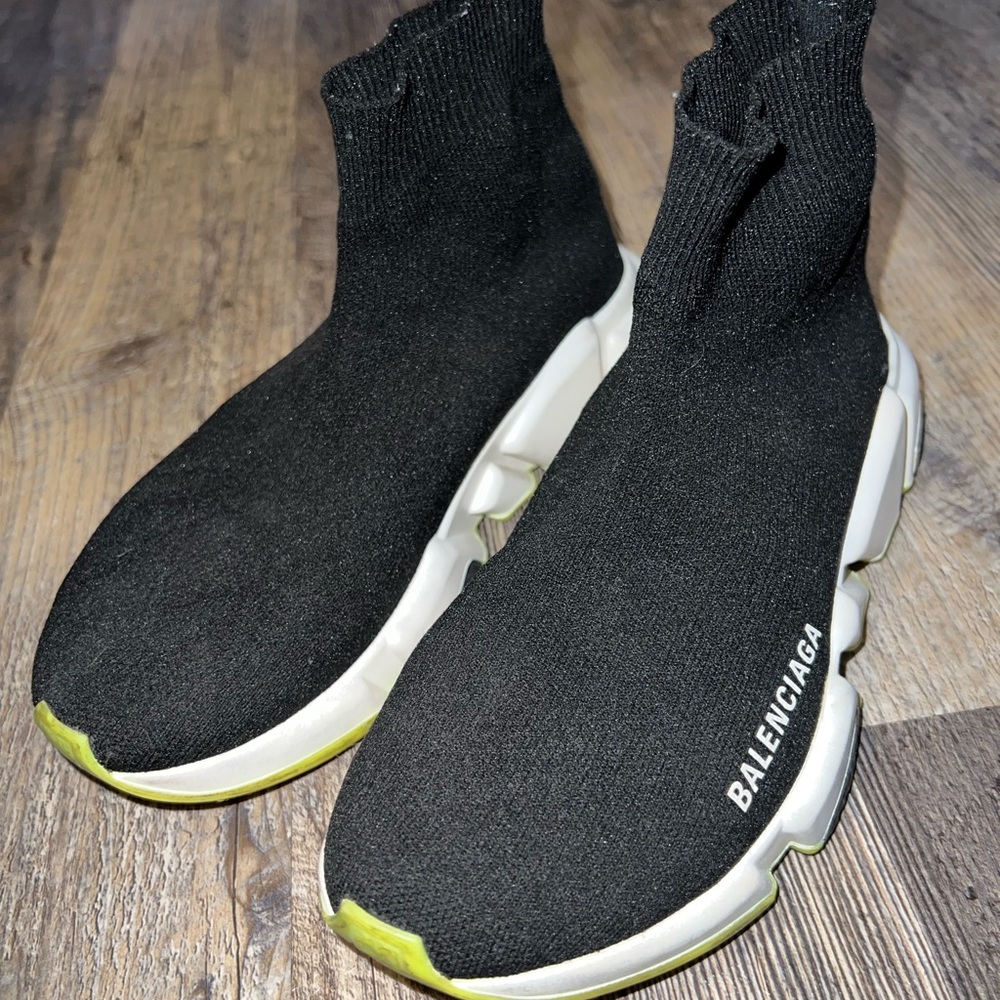 Authentic Balenciaga Speed Knit High Top Sneakers